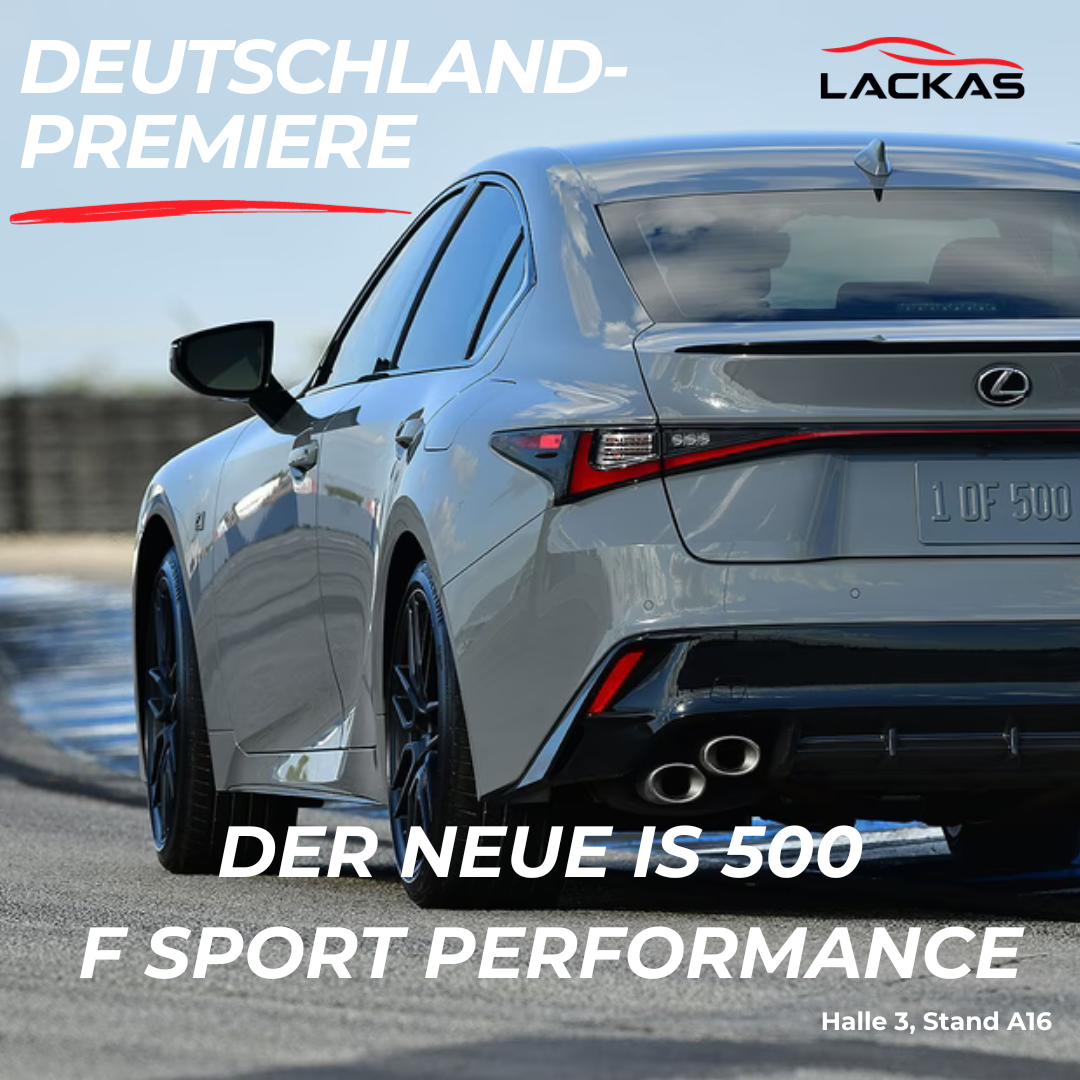 Germany premiere of the Lexus IS 500 F Sport Performance