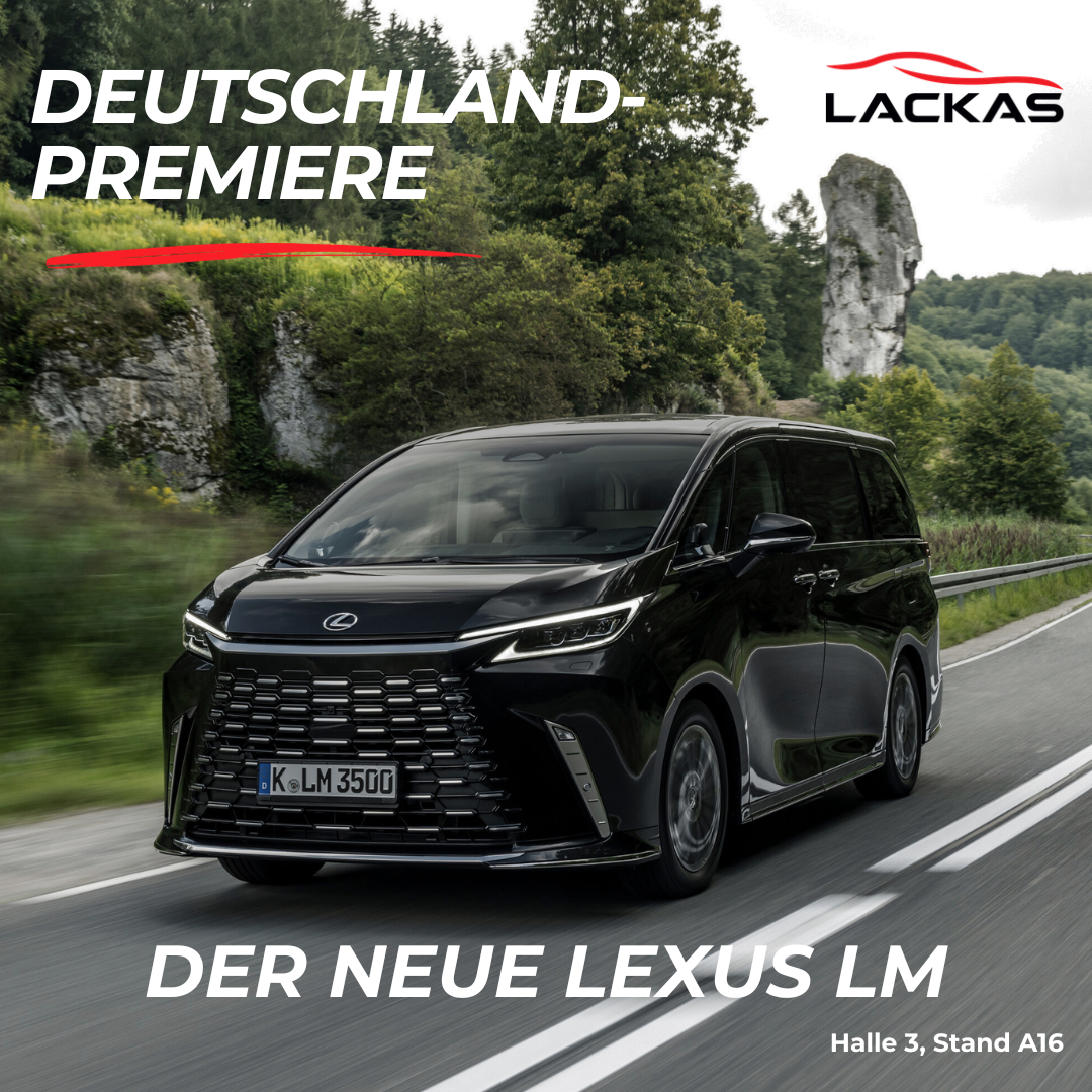 Germany premiere of the new Lexus LM