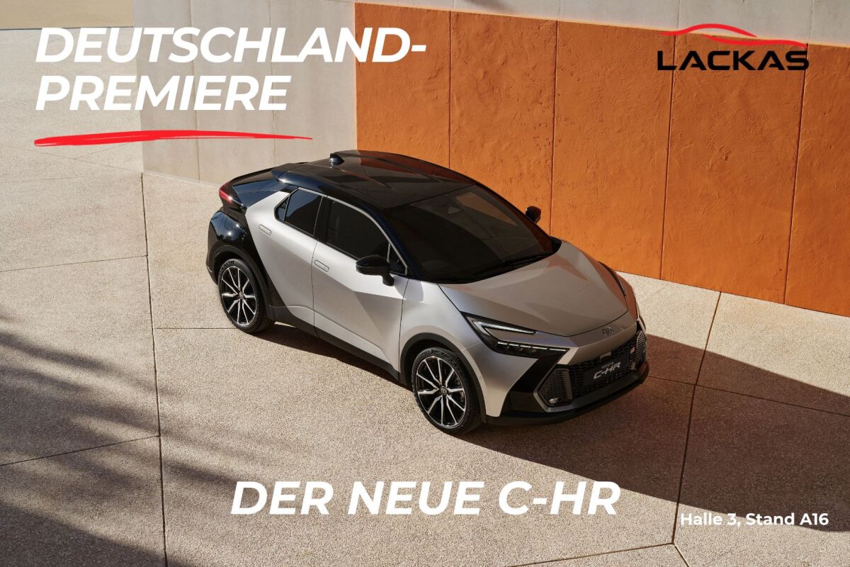 Germany premiere of the new Toyota C-HR