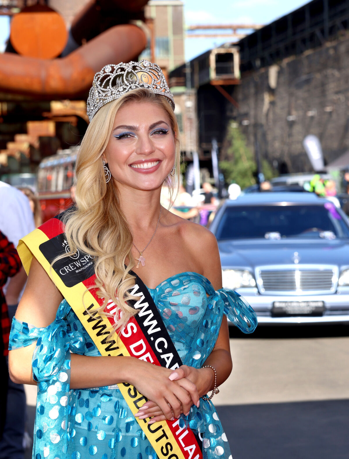 Meet & Greet mit Miss Deutschland Tatjana Genrich auf der Mercedes-Fan World